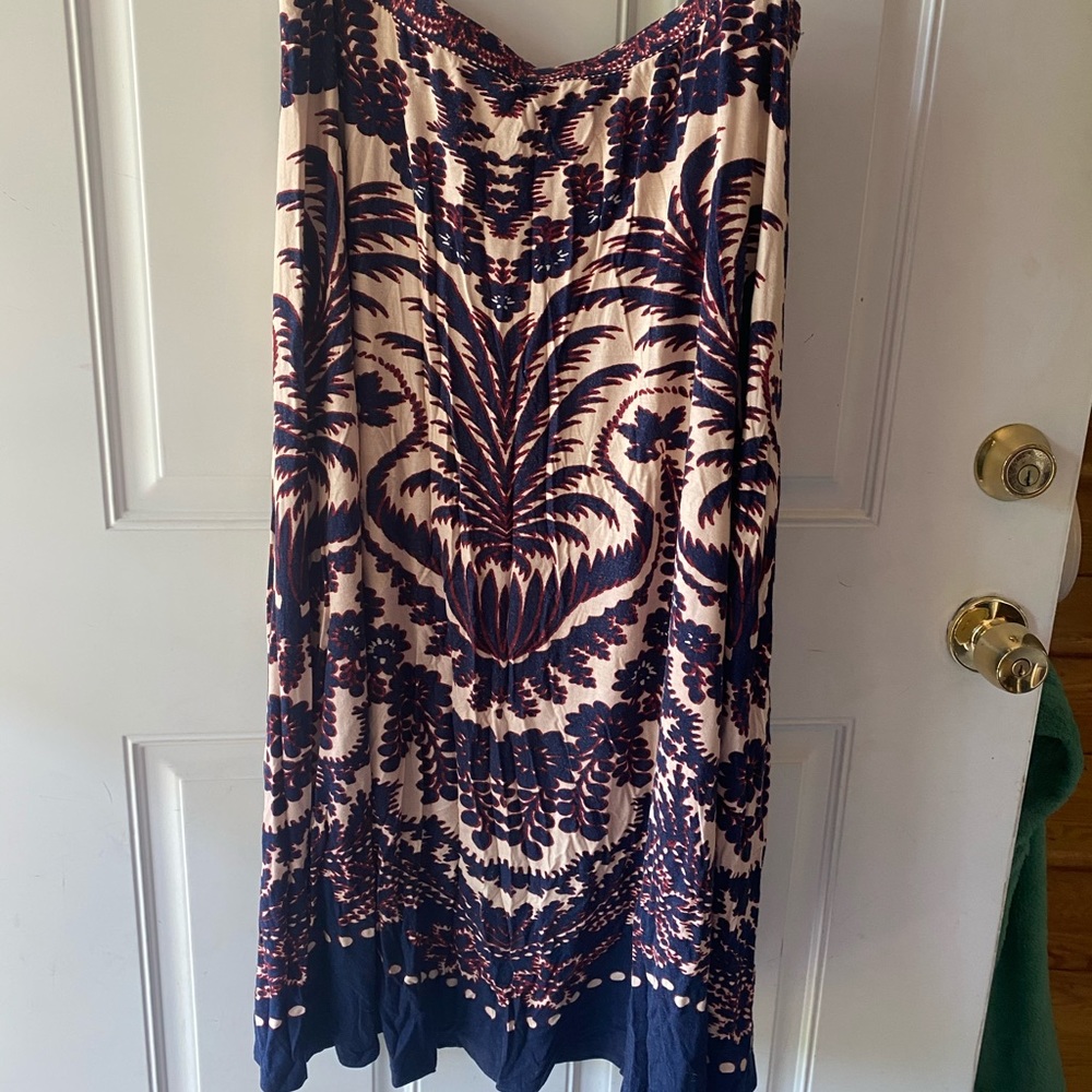 Anthropologie lined skirt